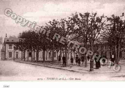 Ville de TOURS Carte postale ancienne