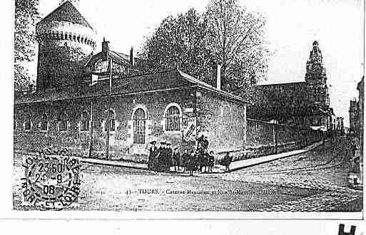 Ville de TOURS Carte postale ancienne