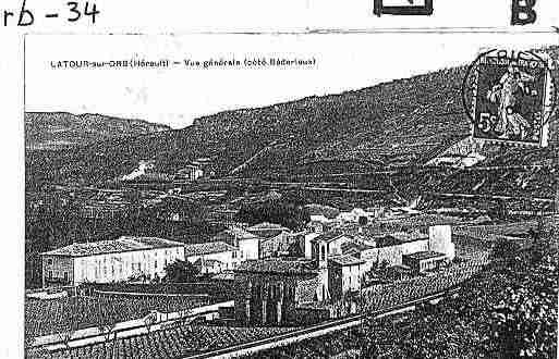 Ville de TOURSURORBE(LA) Carte postale ancienne