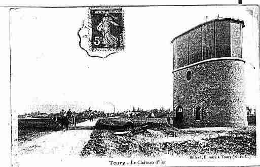 Ville de TOURY Carte postale ancienne