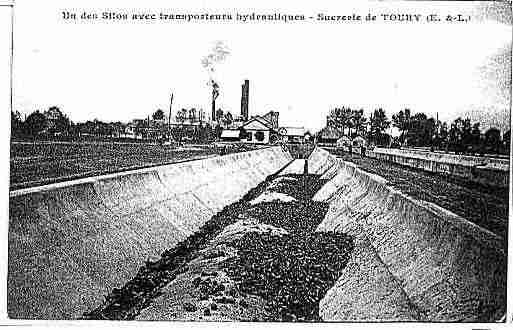 Ville de TOURY Carte postale ancienne