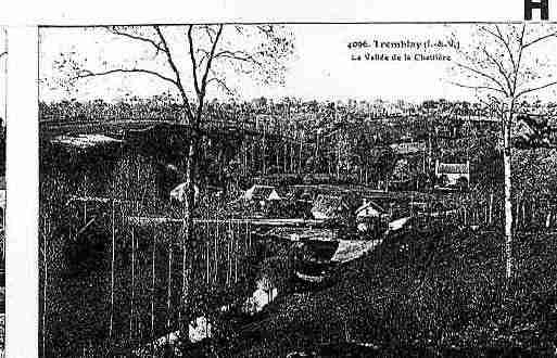 Ville de TREMBLAY Carte postale ancienne