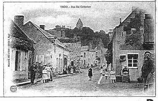 Ville de TROO Carte postale ancienne