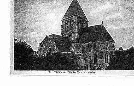 Ville de TROO Carte postale ancienne