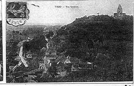 Ville de TROO Carte postale ancienne