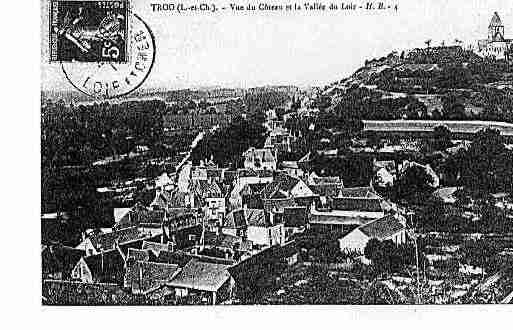 Ville de TROO Carte postale ancienne