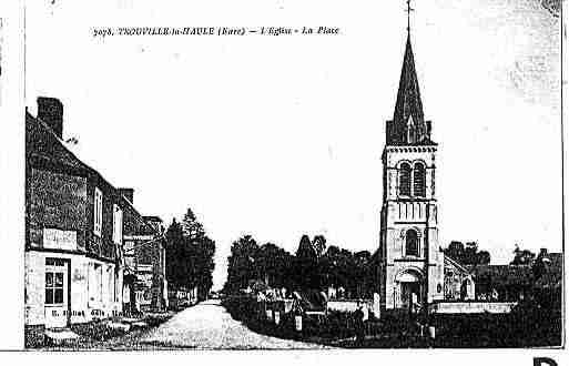 Ville de TROUVILLELAHAULE Carte postale ancienne