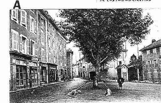 Ville de TULLINS Carte postale ancienne