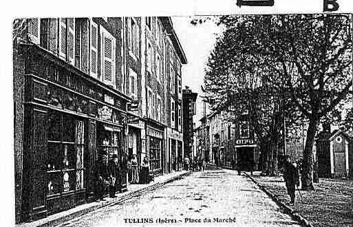 Ville de TULLINS Carte postale ancienne