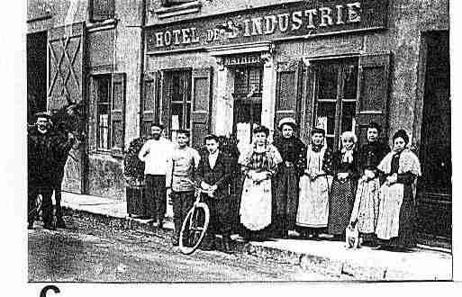 Ville de TULLINS Carte postale ancienne