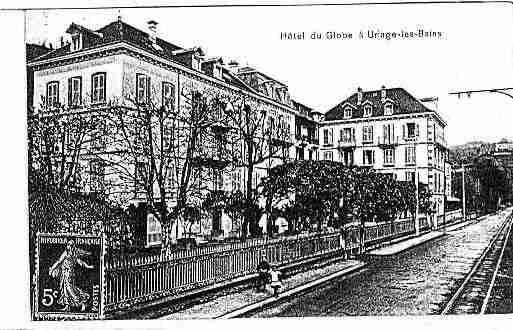 Ville de URIAGELESBAINS Carte postale ancienne