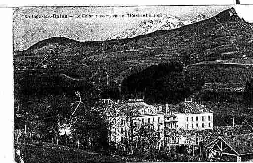 Ville de URIAGELESBAINS Carte postale ancienne