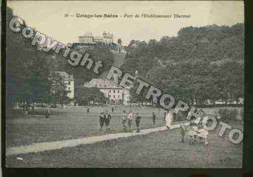Ville de URIAGELESBAINS Carte postale ancienne Ville de URIAGELESBAINS Carte postale ancienne
