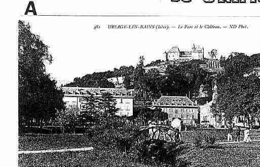 Ville de URIAGELESBAINS Carte postale ancienne Ville de URIAGELESBAINS Carte postale ancienne