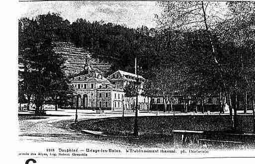 Ville de URIAGELESBAINS Carte postale ancienne Ville de URIAGELESBAINS Carte postale ancienne