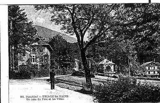 Ville de URIAGELESBAINS Carte postale ancienne Ville de URIAGELESBAINS Carte postale ancienne