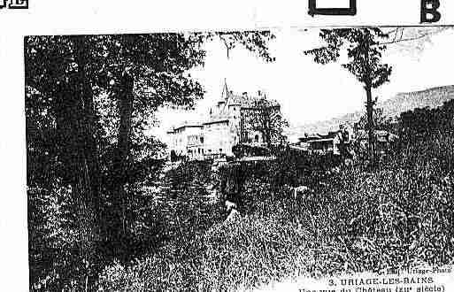 Ville de URIAGELESBAINS Carte postale ancienne