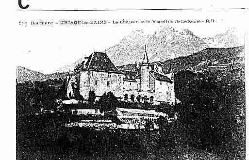 Ville de URIAGELESBAINS Carte postale ancienne
