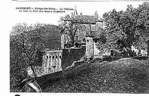 Ville de URIAGELESBAINS Carte postale ancienne