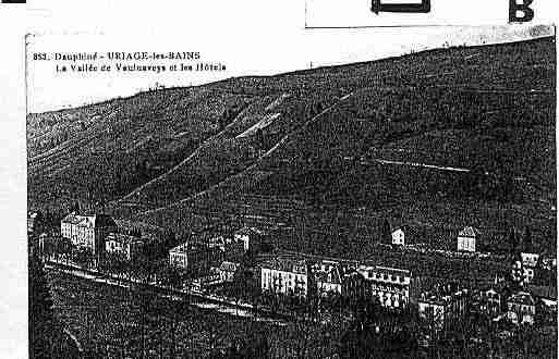 Ville de URIAGELESBAINS Carte postale ancienne Ville de URIAGELESBAINS Carte postale ancienne