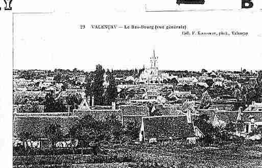 Ville de VALENCAY Carte postale ancienne