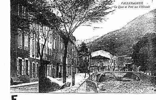 Ville de VALLERAUGUE Carte postale ancienne