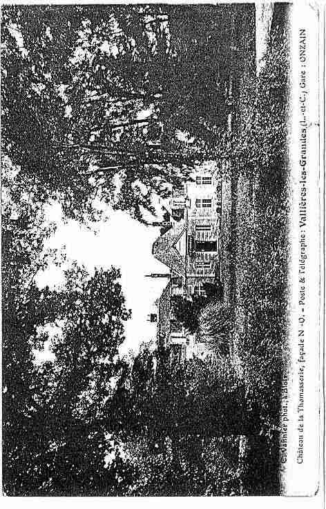 Ville de VALLIERESLESGRANDES Carte postale ancienne Ville de VALLIERESLESGRANDES Carte postale ancienne