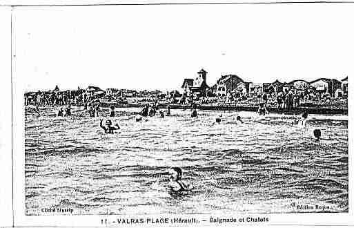 Ville de VALRASPLAGE Carte postale ancienne