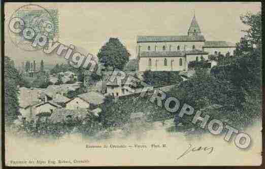 Ville de VARCESALLIERESETRISSET Carte postale ancienne