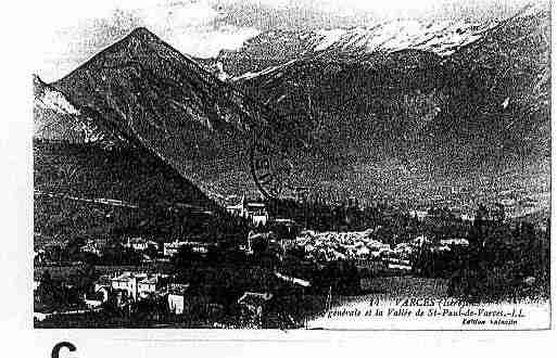Ville de VARCESALLIERESETRISSET Carte postale ancienne Ville de VARCESALLIERESETRISSET Carte postale ancienne