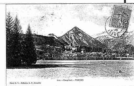 Ville de VARCESALLIERESETRISSET Carte postale ancienne Ville de VARCESALLIERESETRISSET Carte postale ancienne