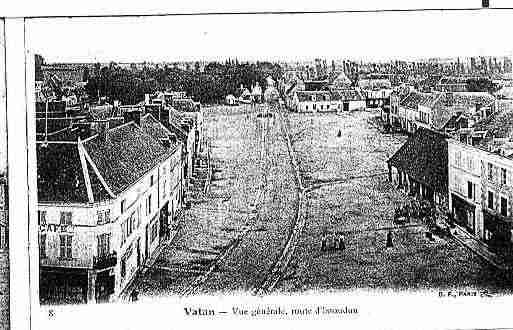 Ville de VATAN Carte postale ancienne
