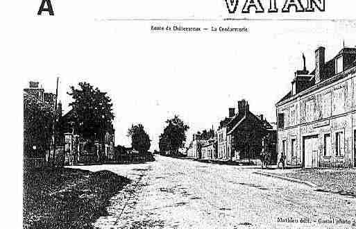 Ville de VATAN Carte postale ancienne