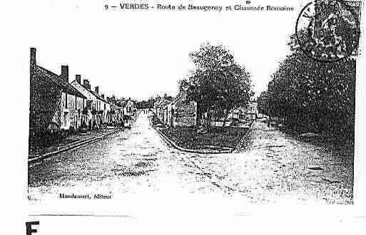 Ville de VERDES Carte postale ancienne Ville de VERDES Carte postale ancienne
