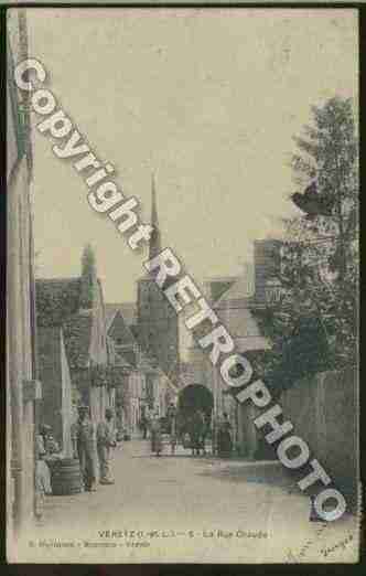 Ville de VERETZ Carte postale ancienne