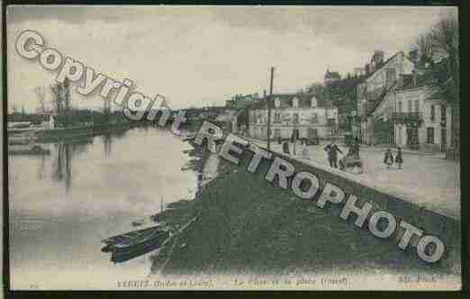 Ville de VERETZ Carte postale ancienne