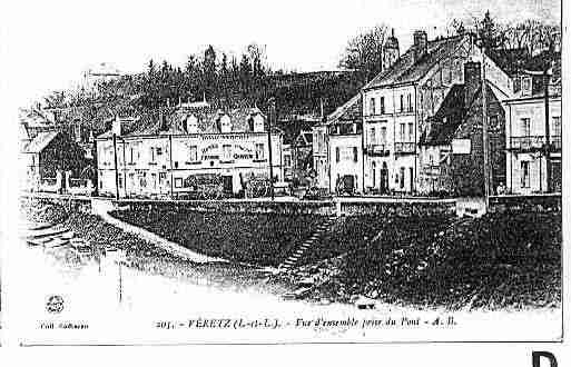 Ville de VERETZ Carte postale ancienne