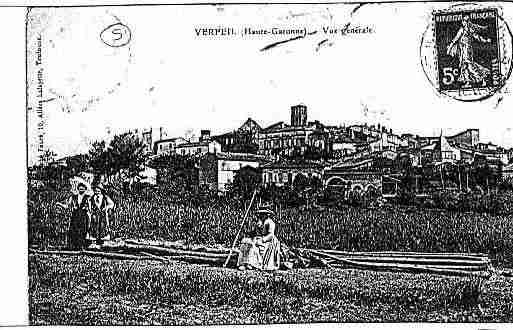 Ville de VERFEIL Carte postale ancienne