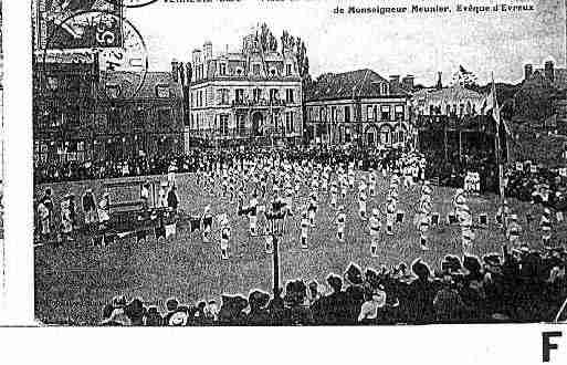 Ville de VERNEUILSURAVRE Carte postale ancienne
