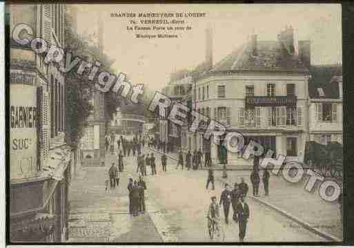 Ville de VERNEUILSURAVRE Carte postale ancienne