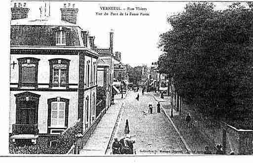 Ville de VERNEUILSURAVRE Carte postale ancienne