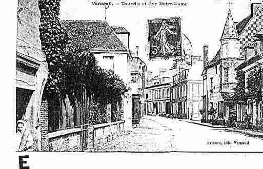 Ville de VERNEUILSURAVRE Carte postale ancienne