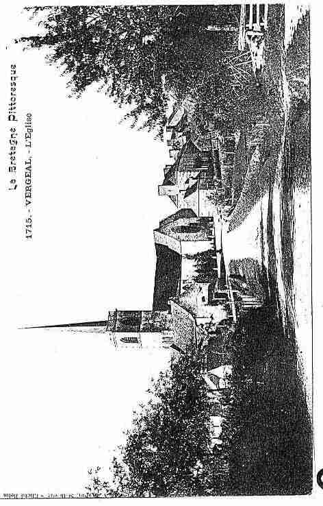 Ville de VERNSURSEICHE Carte postale ancienne