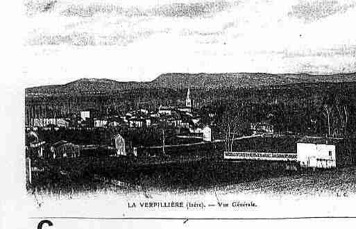 Ville de VERPILLIERE(LA) Carte postale ancienne