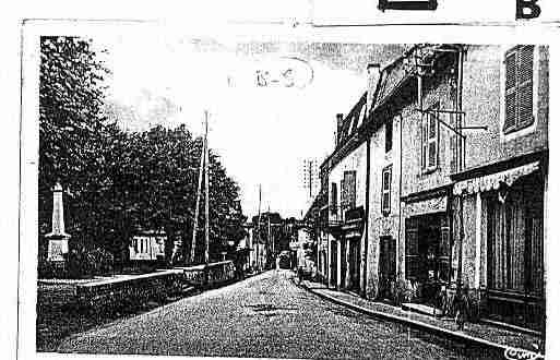 Ville de VEZERONCECURTIN Carte postale ancienne