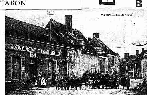 Ville de VIABON Carte postale ancienne