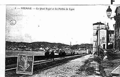 Ville de VIENNE Carte postale ancienne