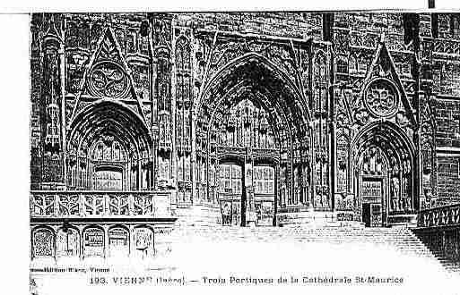 Ville de VIENNE Carte postale ancienne