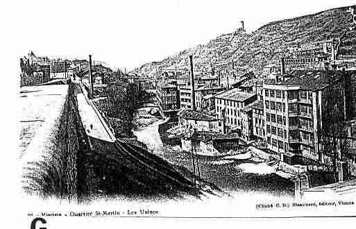 Ville de VIENNE Carte postale ancienne