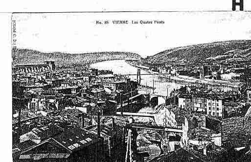 Ville de VIENNE Carte postale ancienne